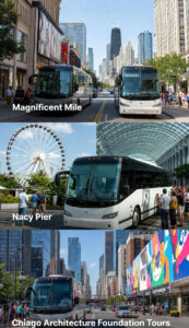 Great Destinations For Fun Bus Tours In Chicago